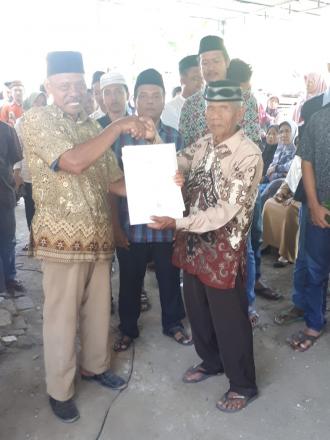 Aksi Simpati Pemerintah Desa Trirenggo di Dusun Manding 