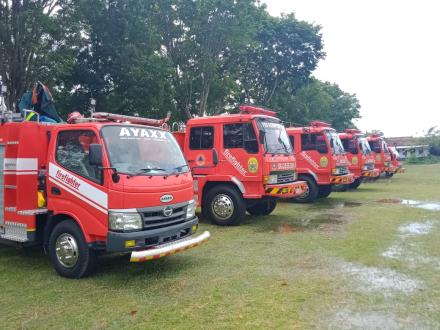 Persiapan HUT Damkar ke 101 di Kabupaten Bantul