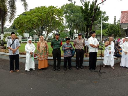 Ratusan Anak PAUD-TK se-Desa Trirenggo Latihan Manasik Haji