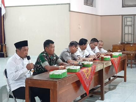 Pertemuan dan Pembinaan khodimah Muslim Rois seDesa Trirenggo