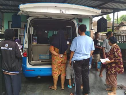 Pembayaran Pajak PBB Mobil Keliling Di Dusun Masahan