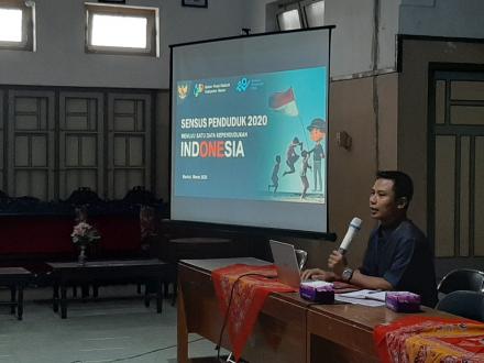 BPS Kabupaten Bantul Adakan Sosialisasi Sensus Penduduk Tahun 2020 Di Desa Trirenggo