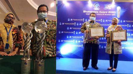 Pemkab Bantul Raih Dua Penghargaan Dalam Penganugrahan Bhumandala Award 2020