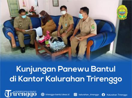 Kunjungan Panewu Bantul di Kantor Kalurahan Trirenggo