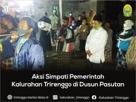 Aksi Simpati Pemerintah Kalurahan Trirenggo di Dusun Pasutan