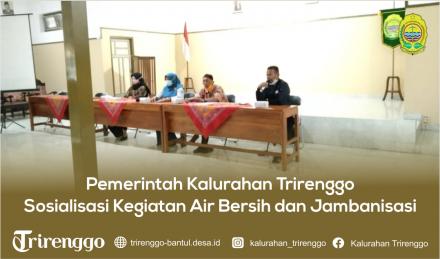 Pemerintah Kalurahan Trirenggo Sosialisasi Kegiatan Air Bersih dan Jambanisasi