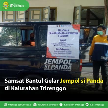 Samsat Bantul Gelar Jempol si Panda di Kalurahan Trirenggo